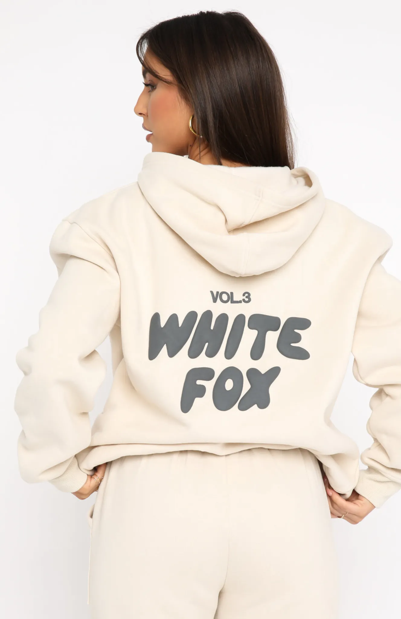 Jackets & Blazers | White Fox Boutique Offstage Hoodie Pebble nude