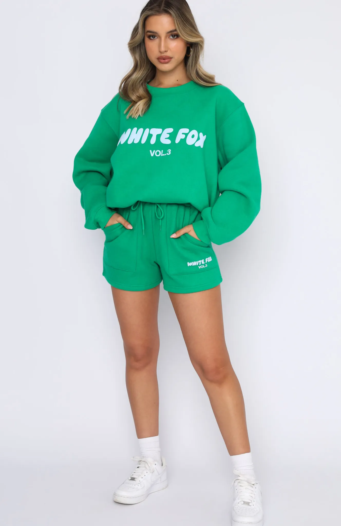 Shorts | White Fox Boutique Offstage Lounge Shorts Amazon green