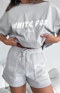 Shorts | White Fox Boutique Offstage Lounge Shorts Moon grey