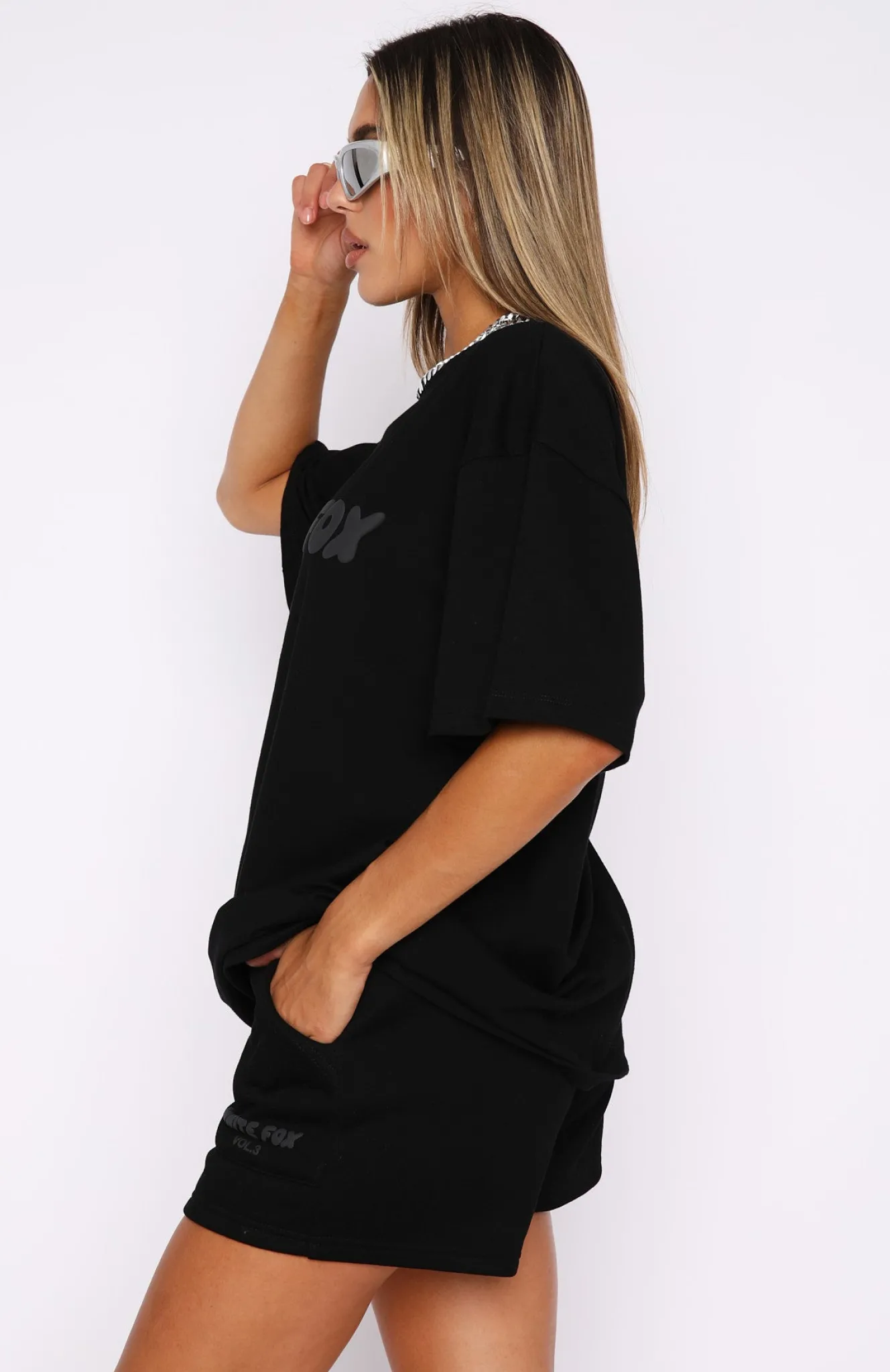 Shorts | White Fox Boutique Offstage Lounge Shorts Onyx black