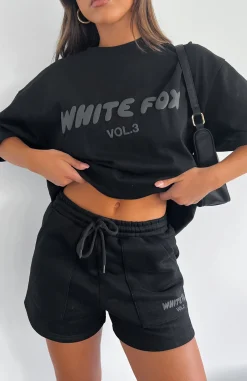 Shorts | White Fox Boutique Offstage Lounge Shorts Onyx black