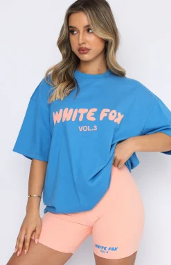 Shirts & Blouses | White Fox Boutique Offstage Oversized Tee Azure blue