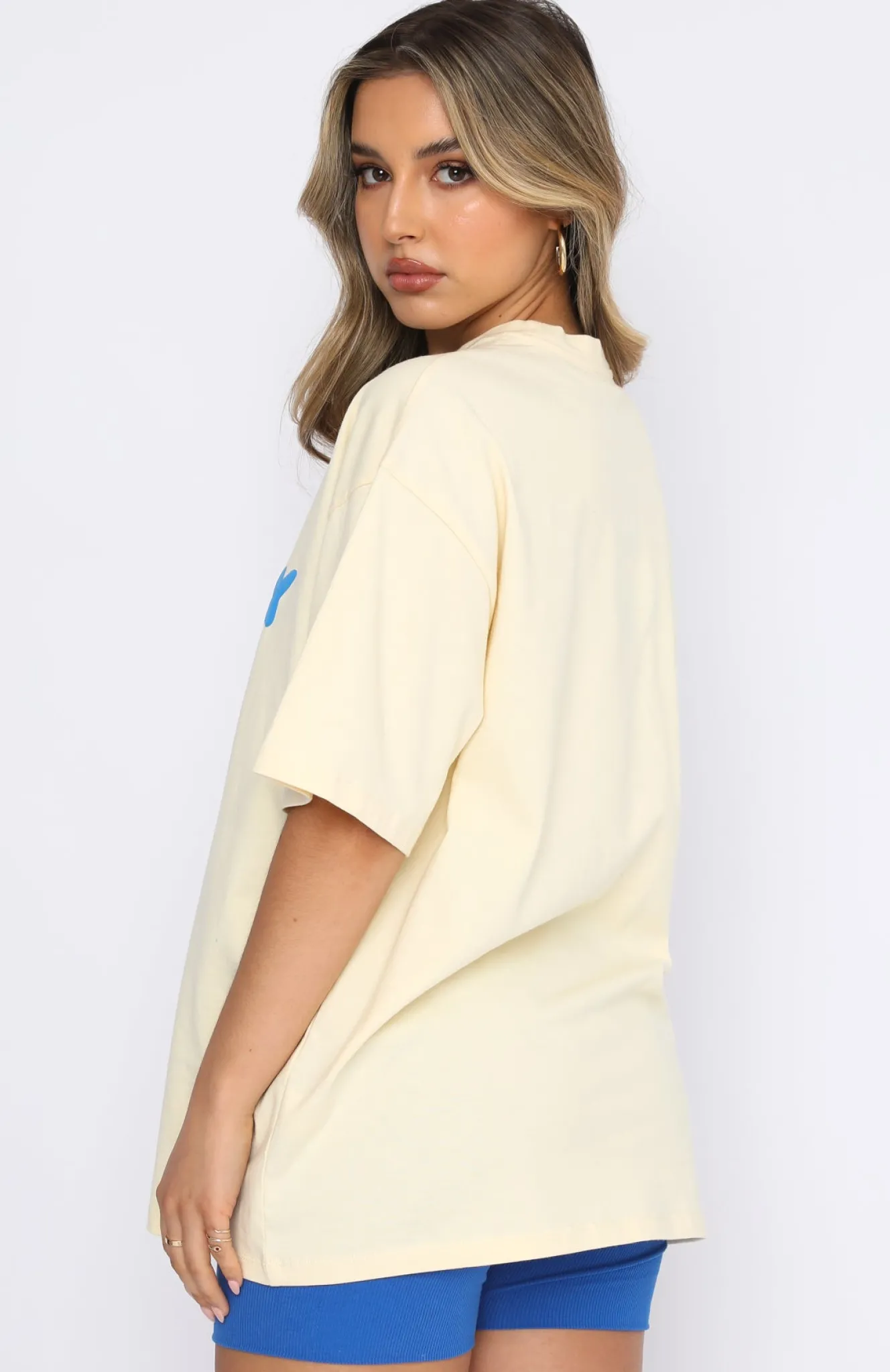 Shirts & Blouses | White Fox Boutique Offstage Oversized Tee Buttercream yellow