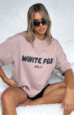 Shirts & Blouses | White Fox Boutique Offstage Oversized Tee Cinnamon brown