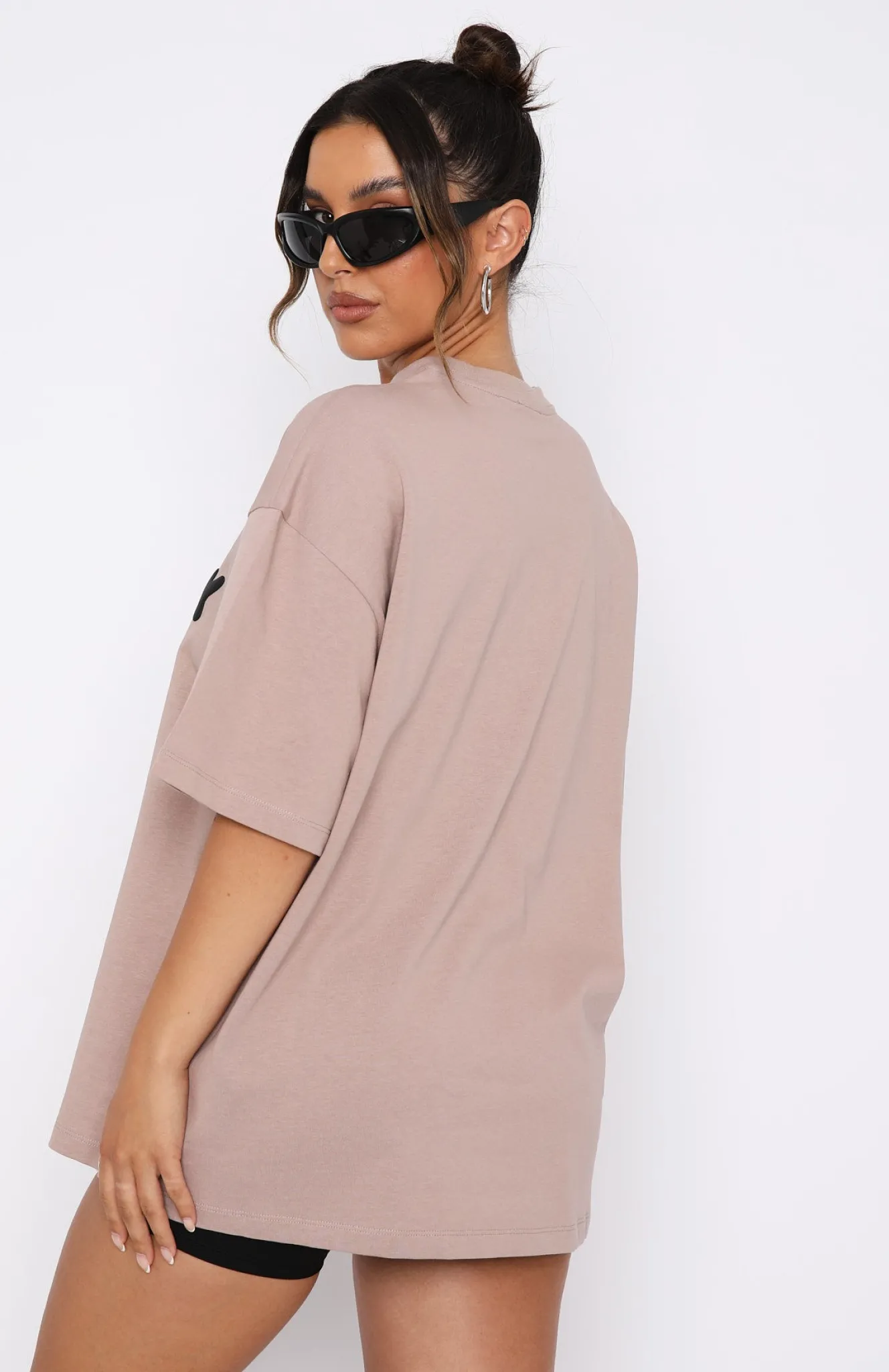 Shirts & Blouses | White Fox Boutique Offstage Oversized Tee Cinnamon brown