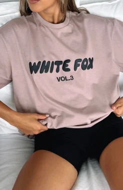 Shirts & Blouses | White Fox Boutique Offstage Oversized Tee Cinnamon brown