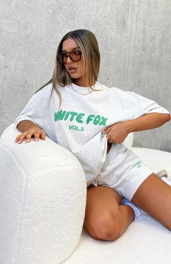 Shirts & Blouses | White Fox Boutique Offstage Oversized Tee Glacier grey