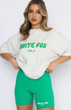 Shirts & Blouses | White Fox Boutique Offstage Oversized Tee Glacier grey