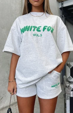 Shirts & Blouses | White Fox Boutique Offstage Oversized Tee Glacier grey