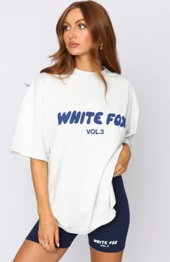 Shirts & Blouses | White Fox Boutique Offstage Oversized Tee Mineral grey