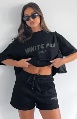 Shirts & Blouses | White Fox Boutique Offstage Oversized Tee Onyx black