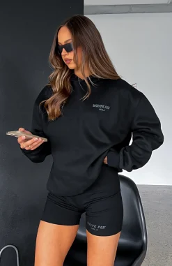 Shorts | White Fox Boutique Offstage Ribbed Bike Shorts Onyx black
