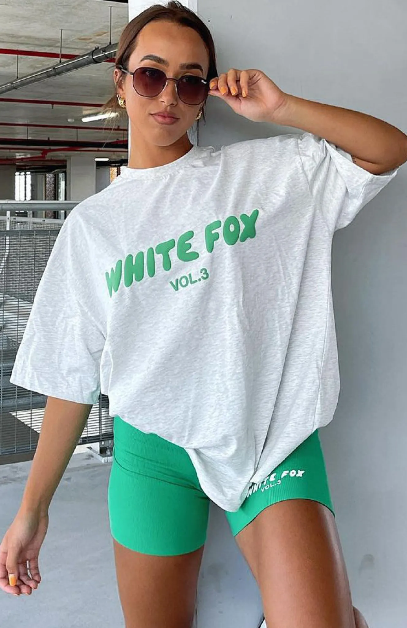 Shorts | White Fox Boutique Offstage Ribbed Bike Shorts Amazon green
