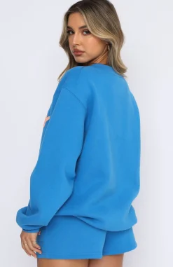 Jackets & Blazers | White Fox Boutique Offstage Sweater Azure blue
