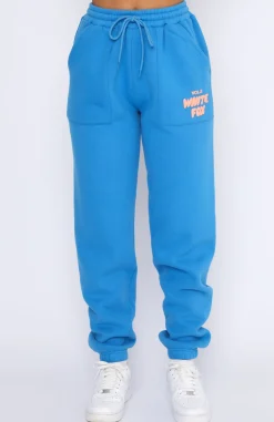 Sweatpants | White Fox Boutique Offstage Sweatpants Azure blue