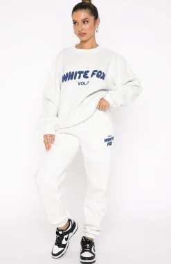 Sweatpants | White Fox Boutique Offstage Sweatpants Mineral grey