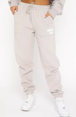 Sweatpants | White Fox Boutique Offstage Sweatpants Moon grey