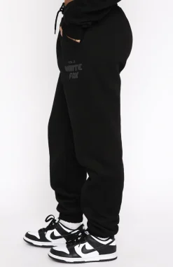 Pants | White Fox Boutique Offstage Sweatpants Onyx black