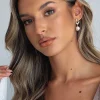 Jewellery | White Fox Boutique Olive Earrings gold
