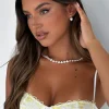 Jewellery | White Fox Boutique Olivia Pearl Set Gold white
