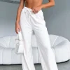 Pants | White Fox Boutique Only One Terry Pants Cream nude
