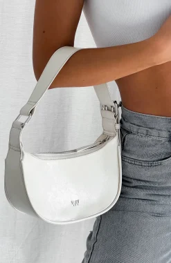 Bags | White Fox Boutique Orelia Bag Crinkle PU white