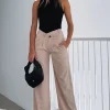 Pants | White Fox Boutique Out Of My Head Pants Beige nude