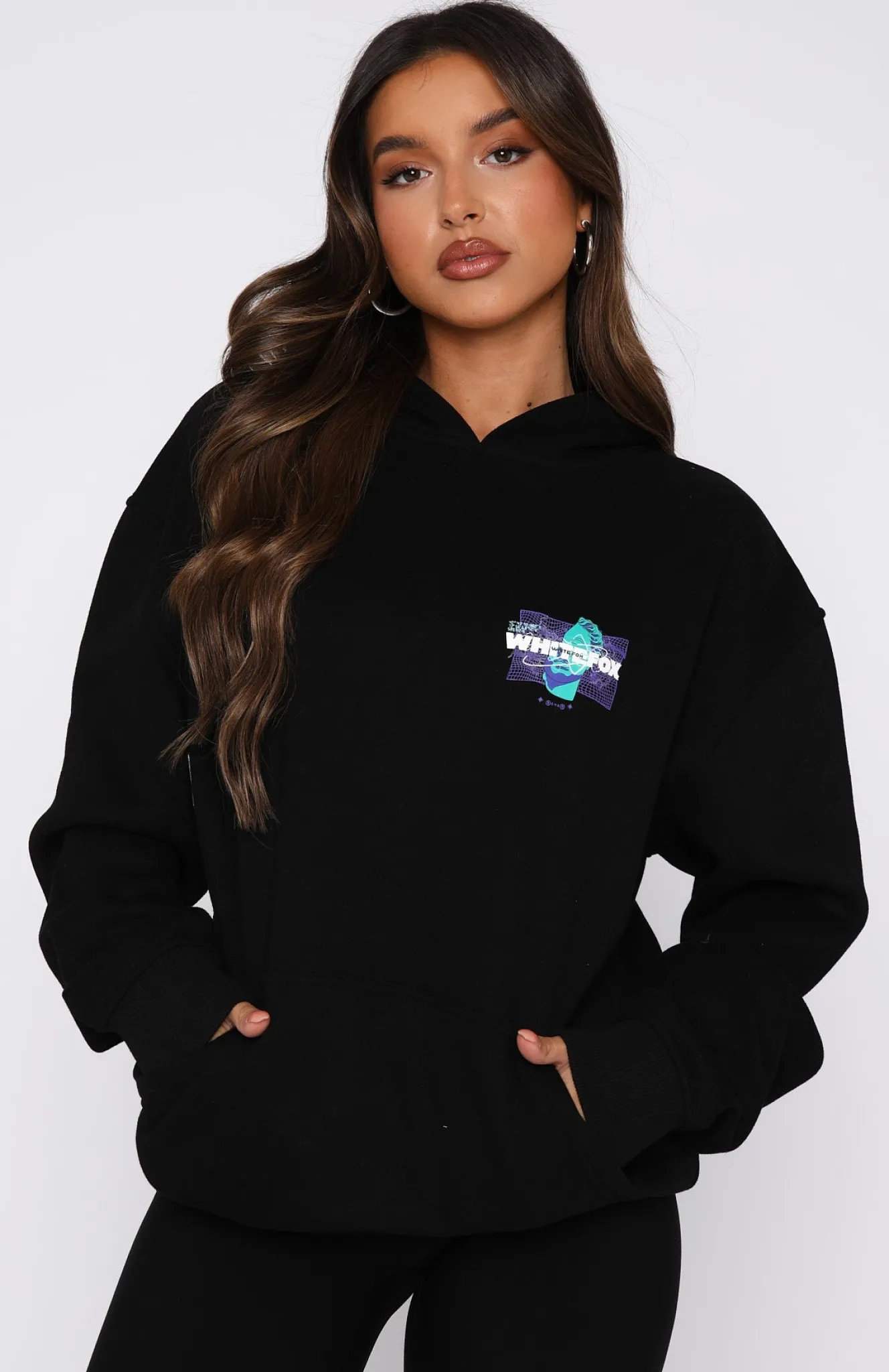 Jackets & Blazers | White Fox Boutique Out Of My Mind Hoodie black