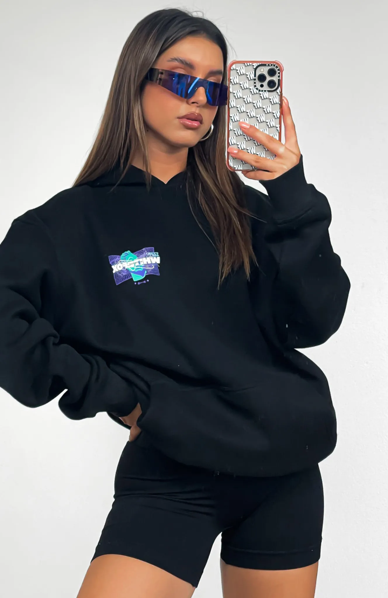 Jackets & Blazers | White Fox Boutique Out Of My Mind Hoodie black