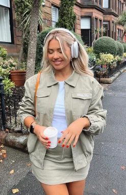 Jackets & Blazers | White Fox Boutique Out Of Tune Jacket Moss green