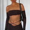 Shirts & Blouses | White Fox Boutique Over You Long Sleeve Crop Chocolate brown
