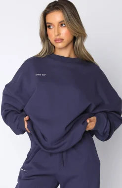 Jackets & Blazers | White Fox Boutique Own The Moment Sweater Navy blue