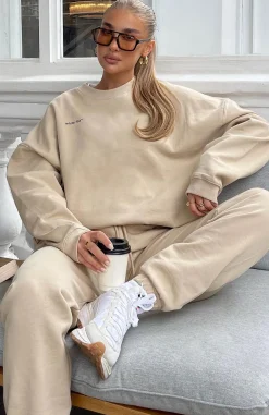 Jackets & Blazers | White Fox Boutique Own The Moment Sweater Sand nude