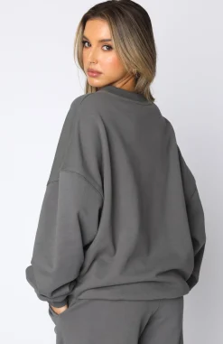 Jackets & Blazers | White Fox Boutique Own The Moment Sweater Slate grey