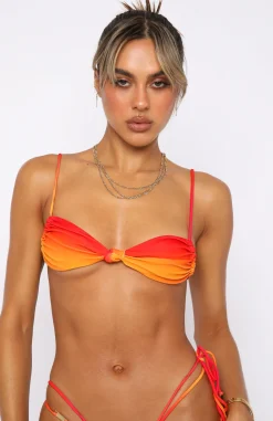 Bikini Tops | White Fox Boutique Palma Bikini Top Sunset Ombre multi