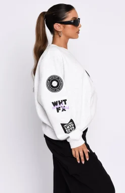 Jackets & Blazers | White Fox Boutique Part Of History Oversized Sweater Marle grey