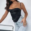 Shirts & Blouses | White Fox Boutique Partner In Crime Bustier black