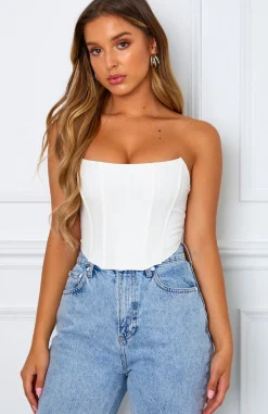 Shirts & Blouses | White Fox Boutique Patience Corset white