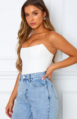 Shirts & Blouses | White Fox Boutique Patience Corset white