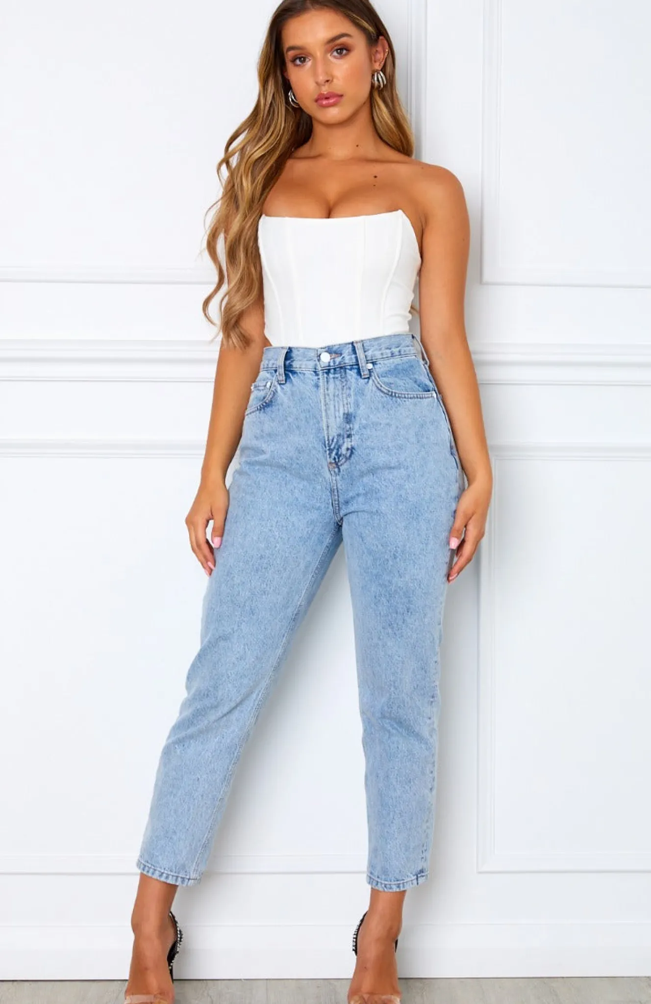 Shirts & Blouses | White Fox Boutique Patience Corset white