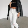 Denim | White Fox Boutique Piece Of Me Boyfriend Jeans Light blue