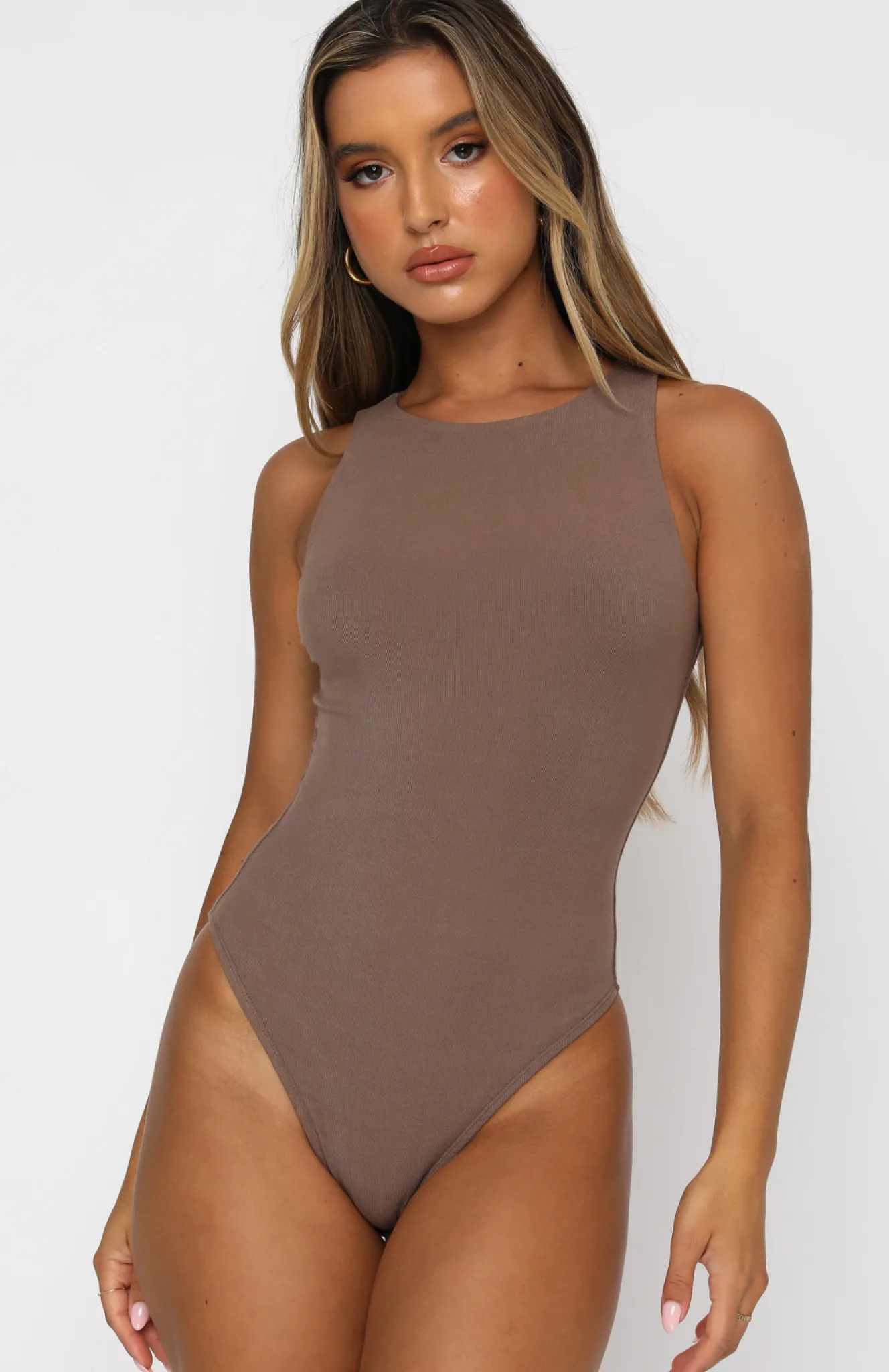 Shirts & Blouses | White Fox Boutique Playing To Win Bodysuit Mocha brown