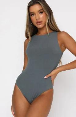 Shirts & Blouses | White Fox Boutique Playing To Win Bodysuit Petrol blue