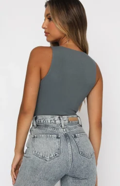 Shirts & Blouses | White Fox Boutique Playing To Win Bodysuit Petrol blue