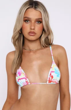 Bikini Tops | White Fox Boutique Positano Bikini Top Tropical Horizon multi