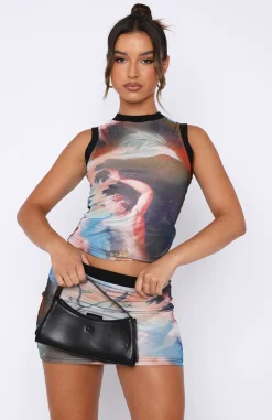 Shirts & Blouses | White Fox Boutique Pretty Fly Tank Top Venus blue