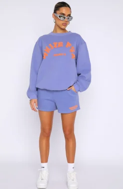Shorts | White Fox Boutique Project 5 Lounge Shorts Grape purple
