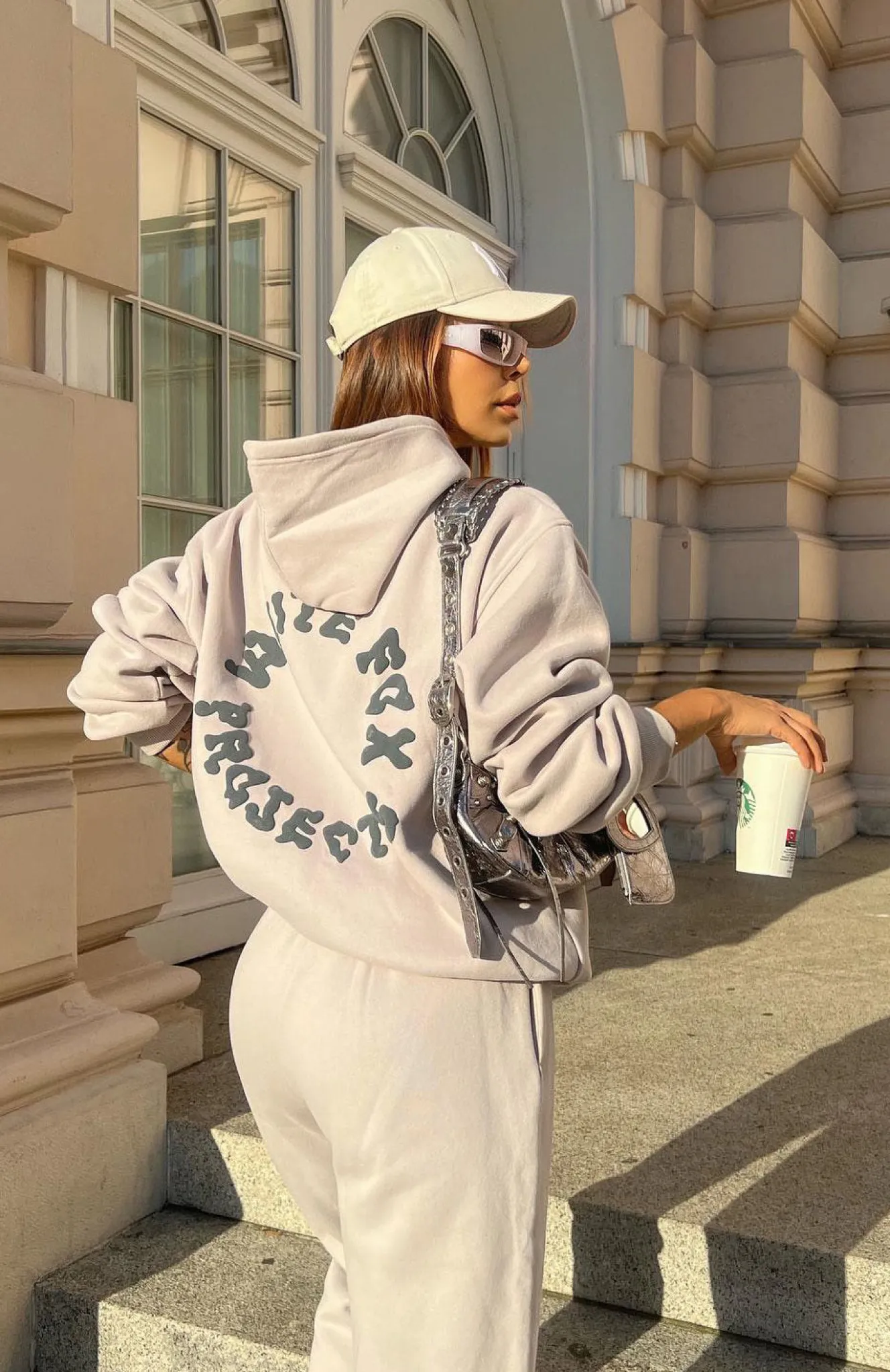 Jackets & Blazers | White Fox Boutique Project 5 Oversized Hoodie Lunar grey