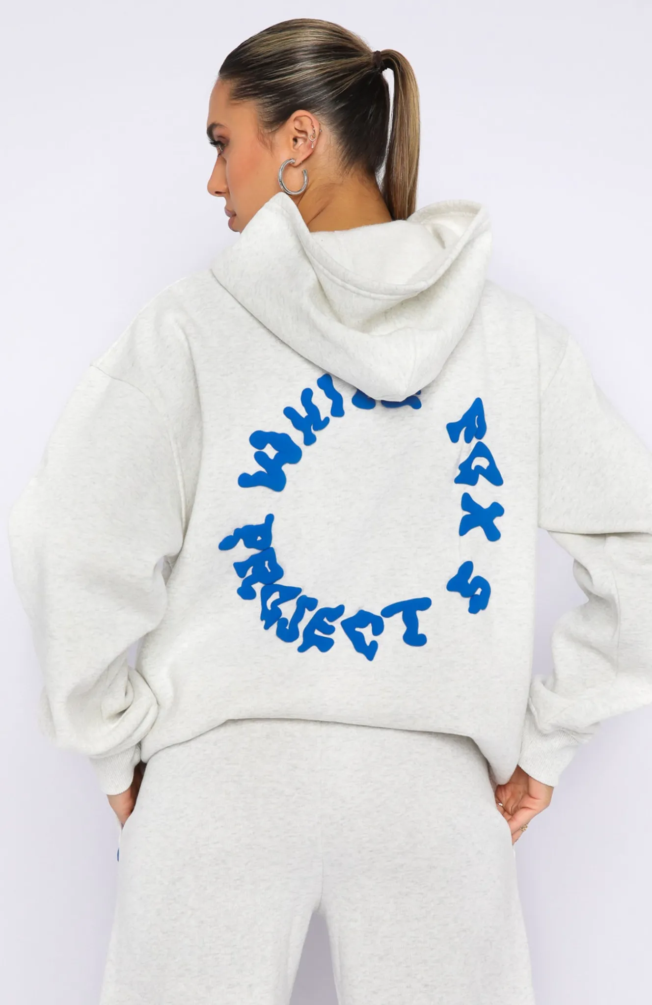 Jackets & Blazers | White Fox Boutique Project 5 Oversized Hoodie Gravity grey