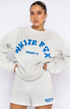 Jackets & Blazers | White Fox Boutique Project 5 Oversized Sweater Gravity grey